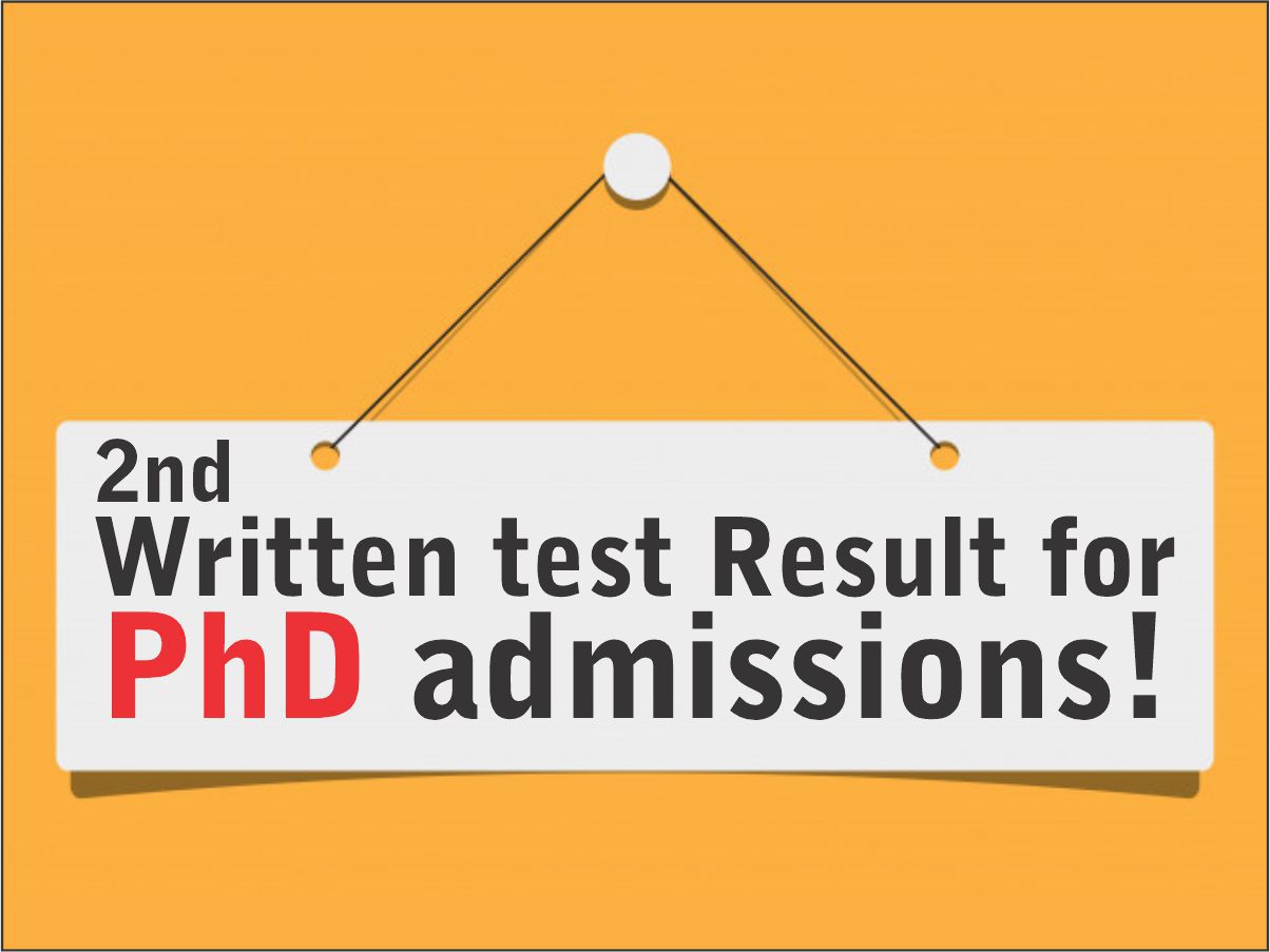 2nd-written-test-result-for-phd-admissions